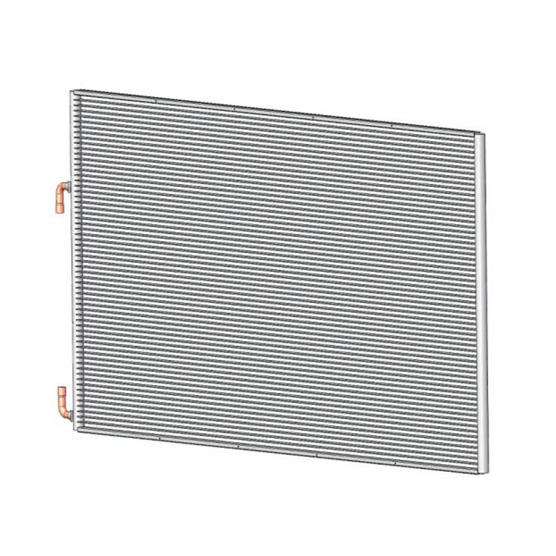 Échangeur de chaleur à micro canaux SC-1600, 1280x618.5mm, pour bobine d'évaporateur de condensateur de réfrigérateur